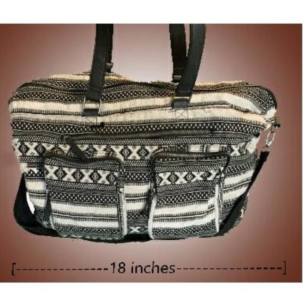 Knit Travel Bag 18x12x10 CLEARANCE PRICE